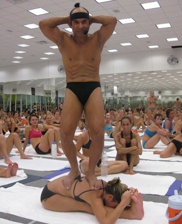 Bikram hot yoga